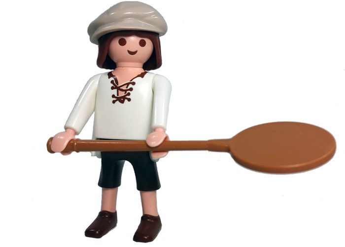 Artículo de Playmobil, Figura Panadero con pala