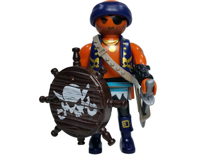 Artículo de Playmobil, Figura Pirata Forzudo