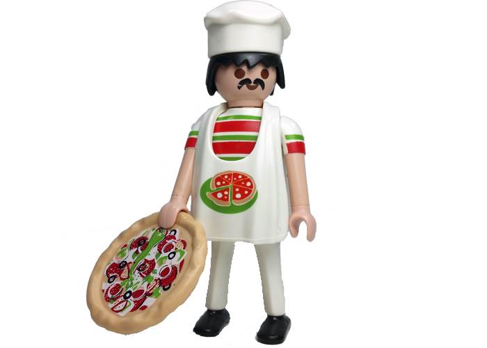 Artículo de Playmobil, Figura Pizzero Cocinero
