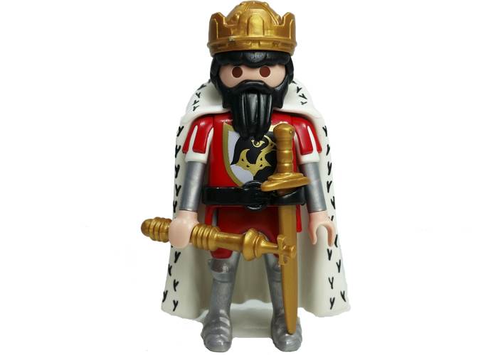 Artículo de Playmobil, Figura Rey Caballeros del Halcón S13