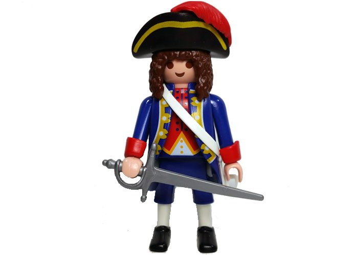Artículo de Playmobil, Figura Soldado Capitan Frances