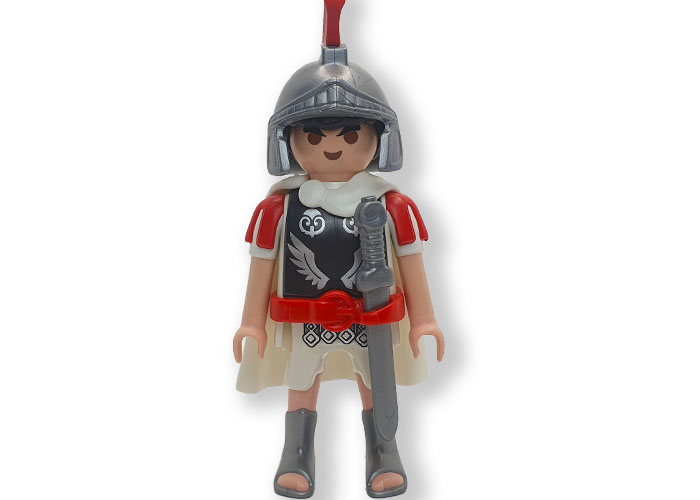 Artículo de Playmobil, Figura Tribuno Romano Capa Blanca