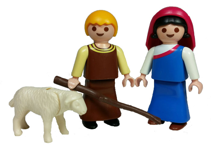 Artículo de Playmobil, Figuras Niños Pastores Belen