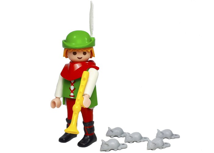 Artículo de Playmobil, Flautista con ratones