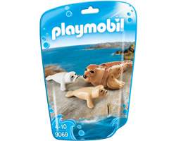Artículo de Playmobil, foca con crías