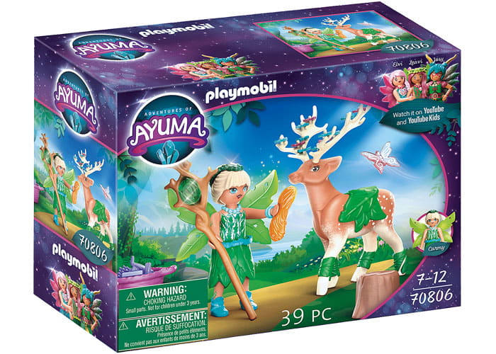 Artículo de Playmobil, Forest Fairy con animal del alma