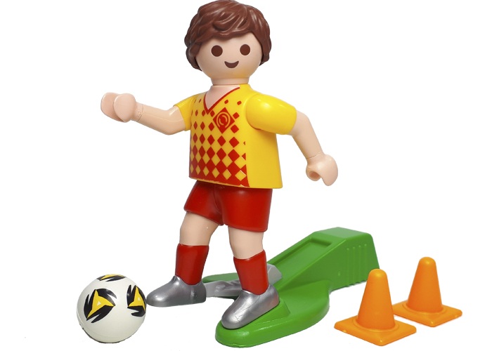 Artículo de Playmobil, Futbolista con balón