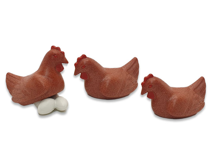 Artículo de Playmobil, Gallinas marrones