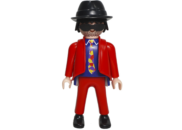 Artículo de Playmobil, Ganster Traje Rojo