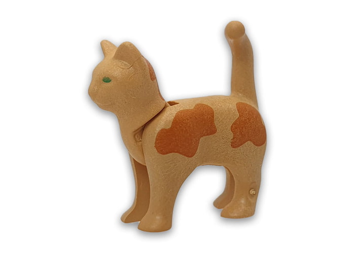 Artículo de Playmobil, Gato marrón claro ojos verdes