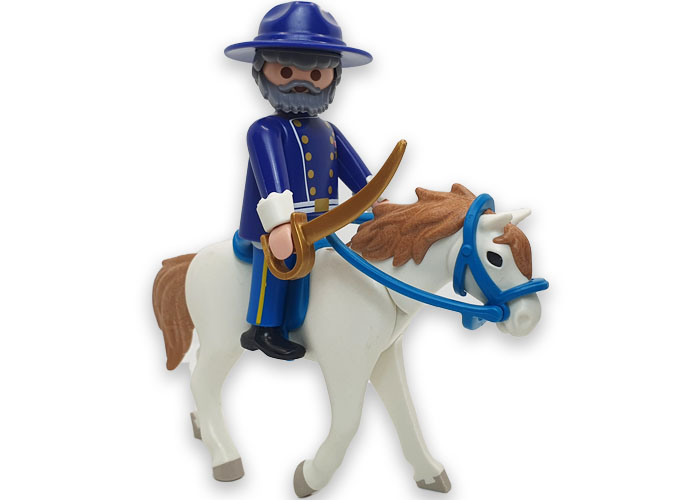 Artículo de Playmobil, General Nordista a caballo