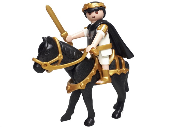 Artículo de Playmobil, General Romano a Caballo