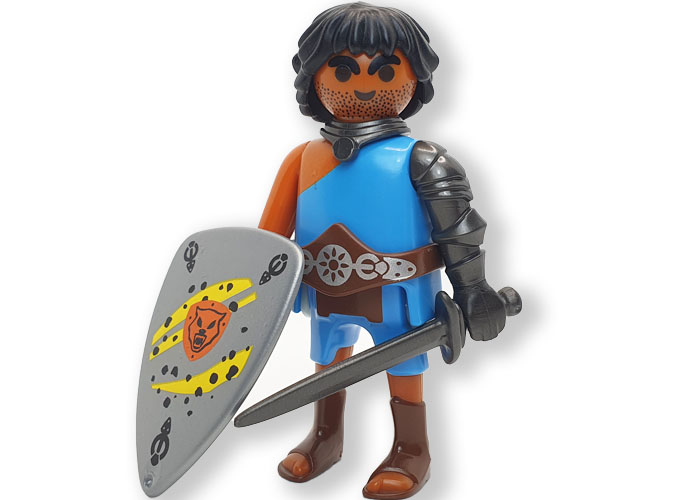 Artículo de Playmobil, Gladiador ROMA Celeste V2