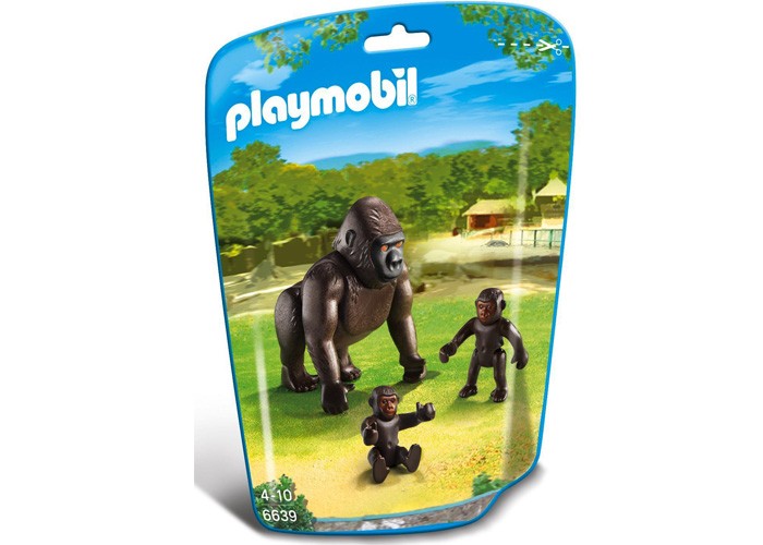 Artículo de Playmobil, Gorila con bebés