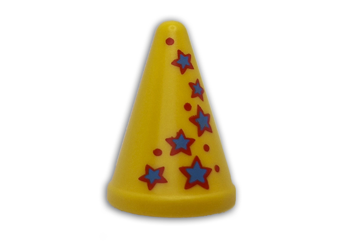 Artículo de Playmobil, Gorro Payaso Cono Amarillo