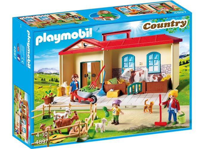 Artículo de Playmobil, Granja Maletín Portátil