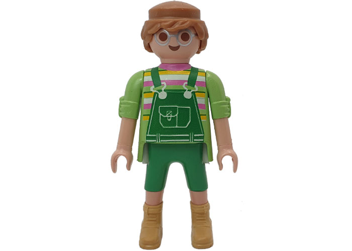 Artículo de Playmobil, Granjero Peto verde Basico