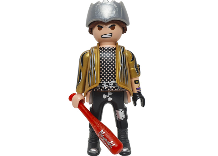 Artículo de Playmobil, Griff Tannen con bate beisbol