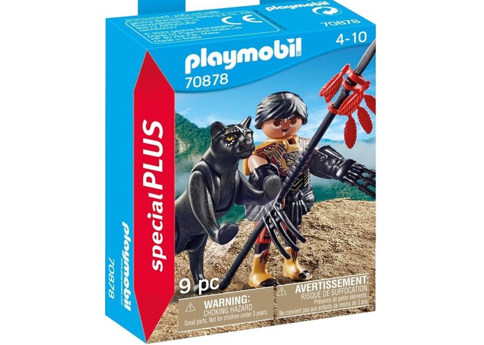 Artículo de Playmobil, Guerrero con pantera