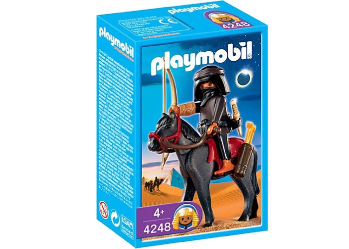 Artículo de Playmobil, Guerrero egipcio a caballo
