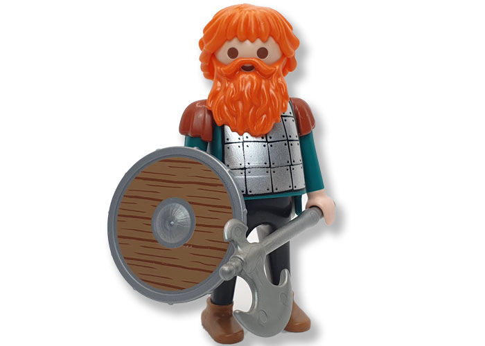 Artículo de Playmobil, Guerrero Escocés Vikingo