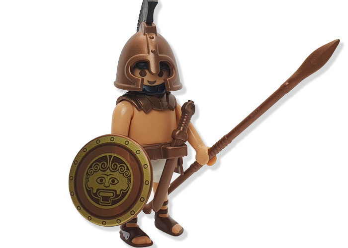 Artículo de Playmobil, Guerrero Griego Bronce con lanza