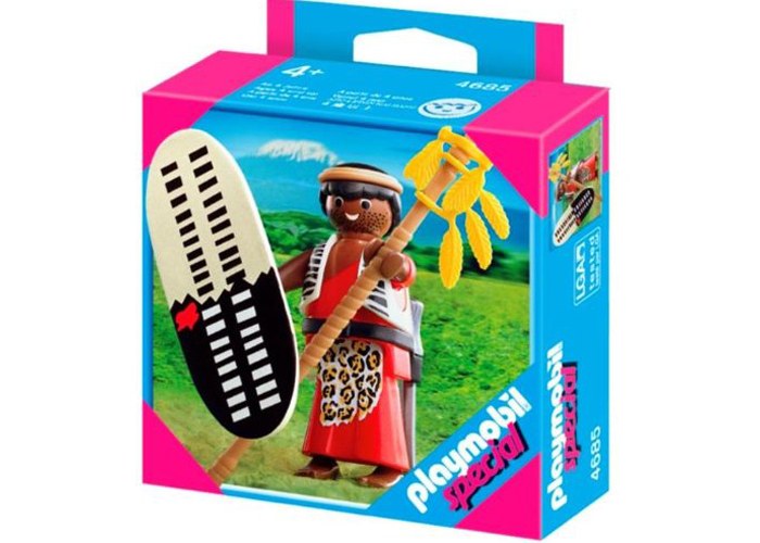 Artículo de Playmobil, Guerrero Masai