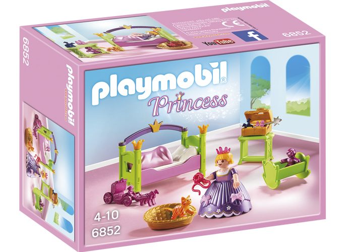 Artículo de Playmobil, habitación de Princesa niña