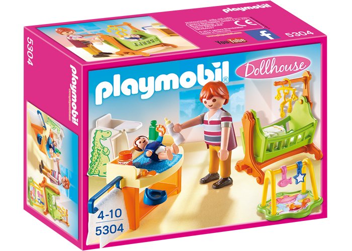 Artículo de Playmobil, Habitación del Bebé con Cuna