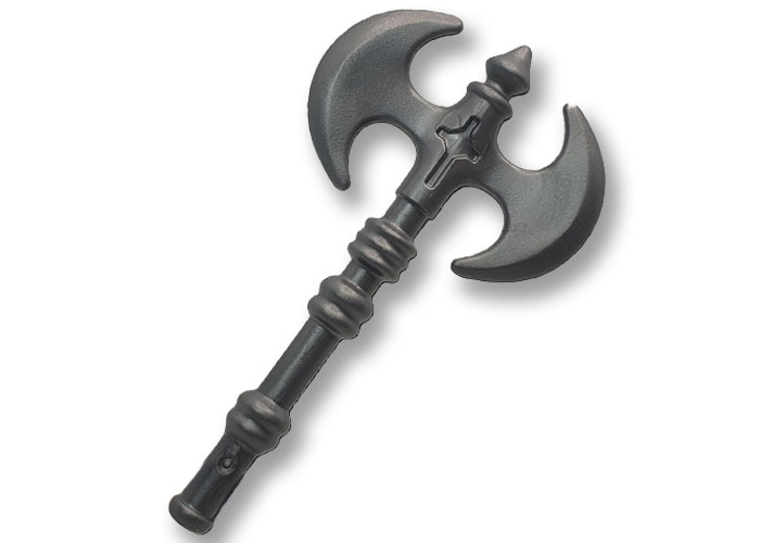 Artículo de Playmobil, Hacha Doble Hoja Plateada