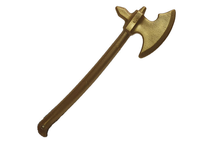 Artículo de Playmobil, Hacha Larga Dorada