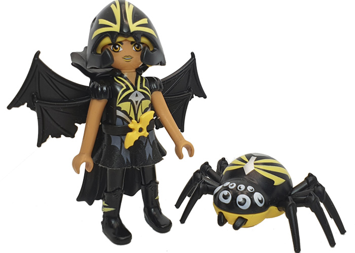 Artículo de Playmobil, Hada Bat Fairy con araña