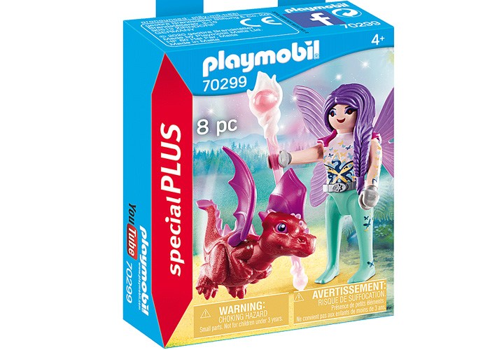 Artículo de Playmobil, Hada con bebé Dragón