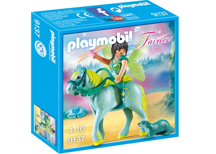 Artículo de Playmobil, Hada con caballo Aquarius