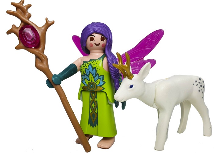 Artículo de Playmobil, Hada del bosque con cervatillo