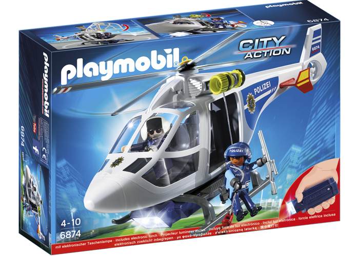 Artículo de Playmobil, Helicoptero Policia