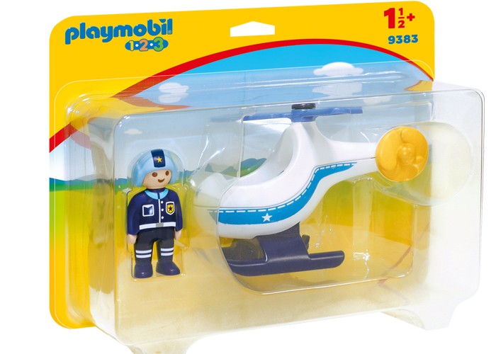 Artículo de Playmobil, Helicoptero Policias