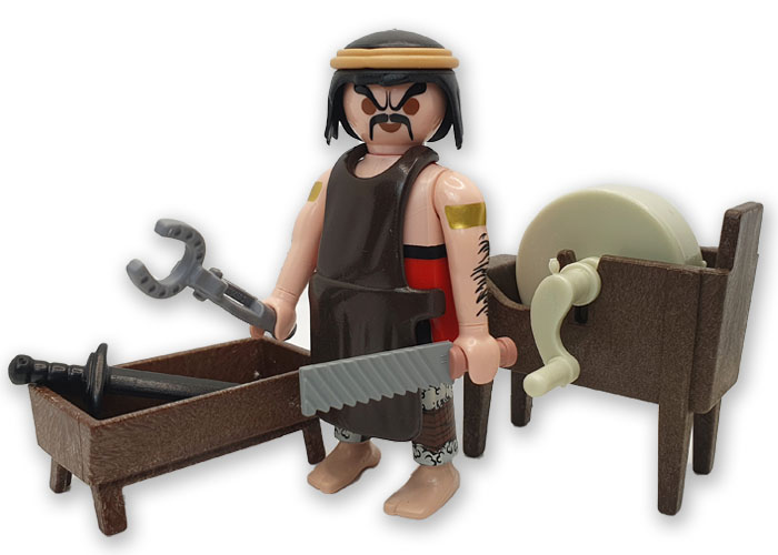 Artículo de Playmobil, Herrero con herramientas