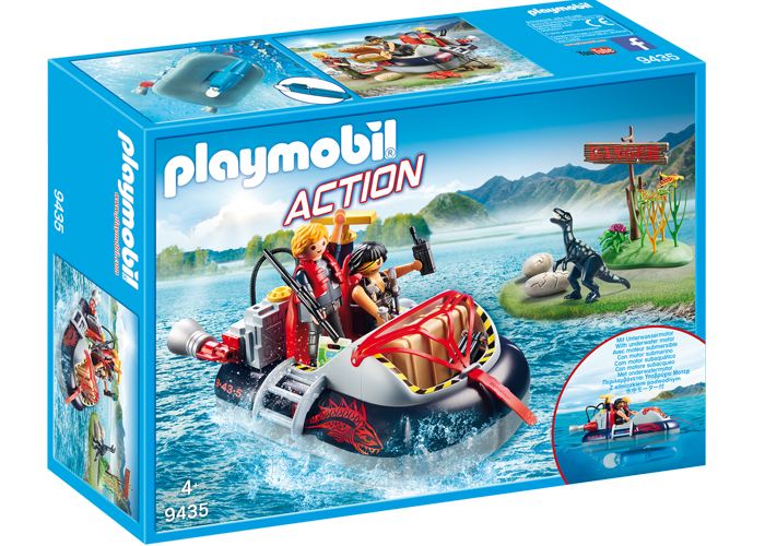 Artículo de Playmobil, Hidrodeslizador con motor