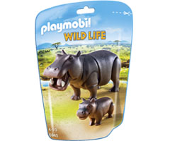 Artículo de Playmobil, Hipopótamo con bebé