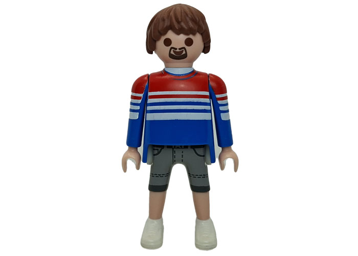 Artículo de Playmobil, Hombre castaño con perilla