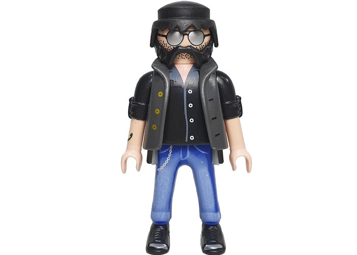 Artículo de Playmobil, Hombre con perilla lemmy