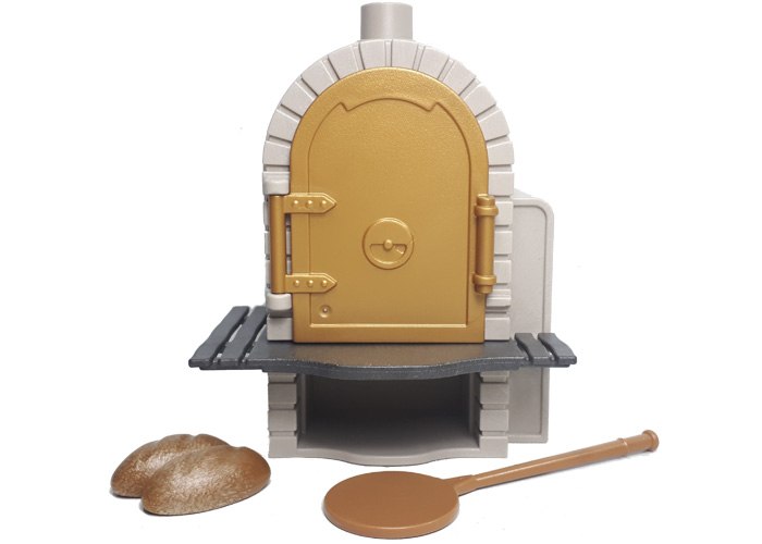 Artículo de Playmobil, Horno de Piedra Panadero