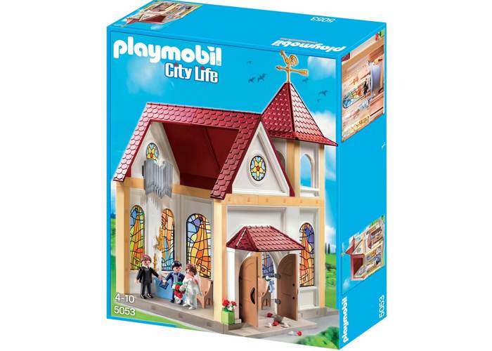 Artículo de Playmobil, Iglesia con Novios de boda