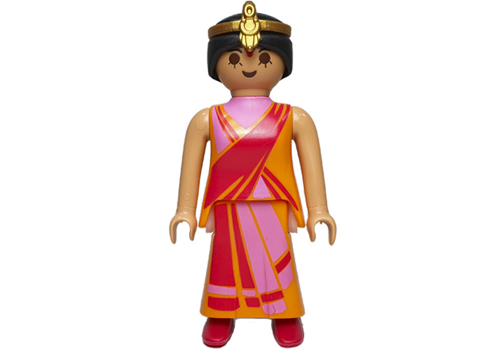 Artículo de Playmobil, India con corona