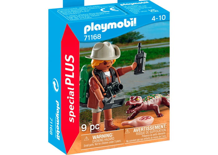 Artículo de Playmobil, Investigador con Caimán