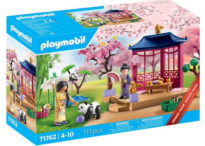 Artículo de Playmobil, Jardín asiático con panda