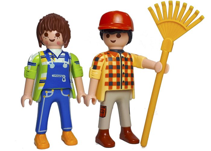 Artículo de Playmobil, Jardinero y Jardinera