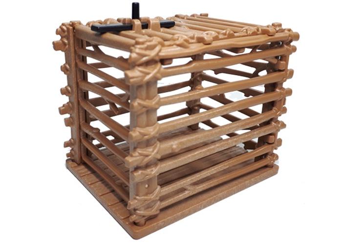 Artículo de Playmobil, Jaula de madera