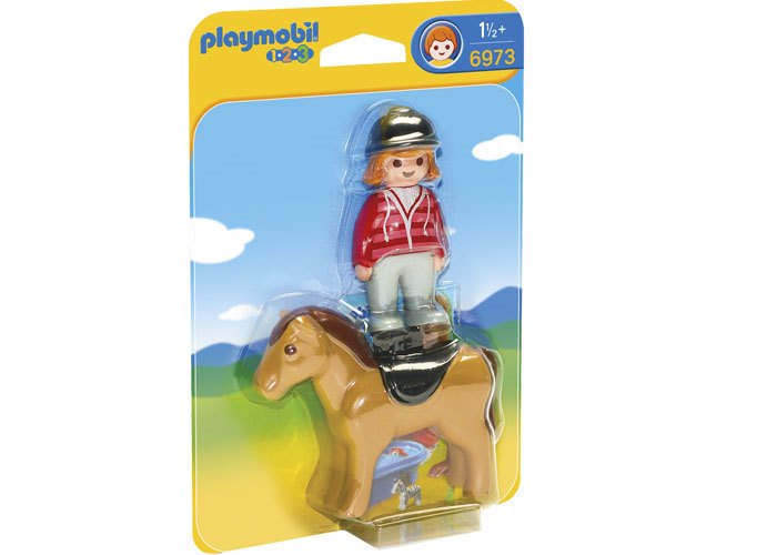 Artículo de Playmobil, Jinete con caballo